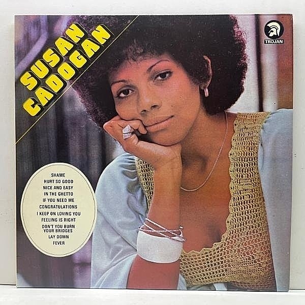 レコードメイン画像：【魅惑のキュート歌唱のメロメロROOTS名盤】良好!! UKプレス SUSAN CADOGAN Same リトル・ウィリー・ジョン Fever など LEE PERRY prod.