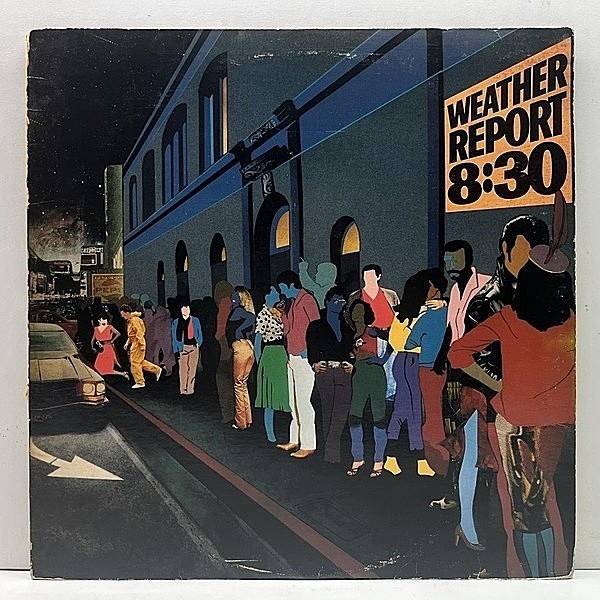 レコードメイン画像：良好盤!! USオリジナル 2LP ゲートフォールド仕様 WEATHER REPORT 8:30 ('79 Columbia) ライヴ&スタジオ録音 全盛期の名盤 JACO PASTORIUS
