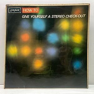商品画像：【AUDIOPHILE あなたのステレオを装置チェックしよう】UKオリジ 深溝 How To Give Yourself A Stereo Check-Out オーディオ・チェック用