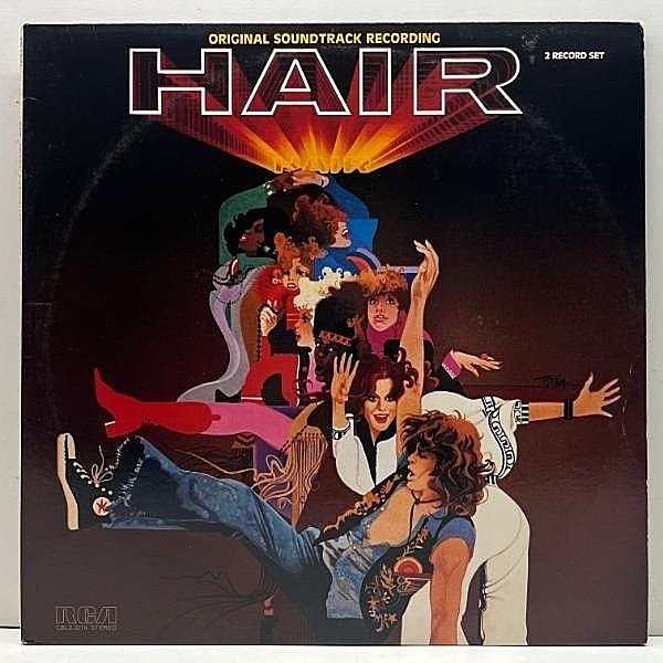 レコードメイン画像：美品 2LP 米オリジナル GALT MACDERMOT Hair - Original Soundtrack ('79 RCA Victor) ガルト・マクダーモット 代表作 ヘアー サントラ