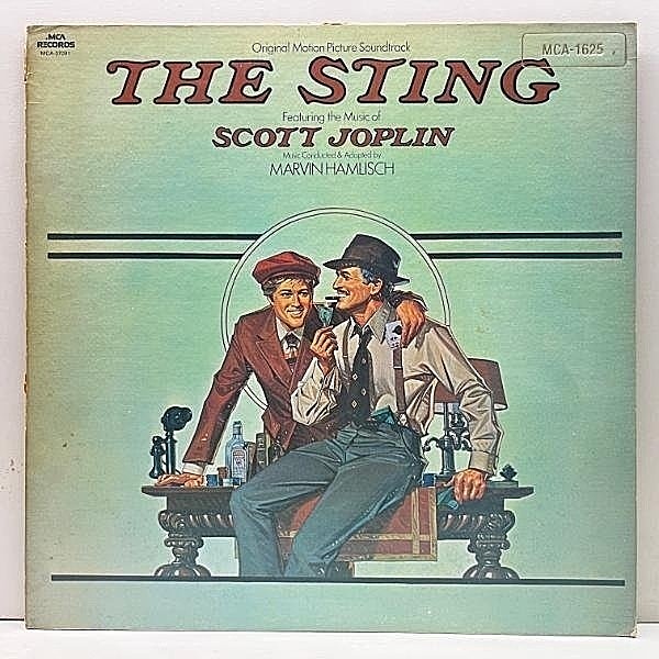 レコードメイン画像：良好盤!! USプレス MARVIN HAMLISCH The Sting O.S.T. (MCA / MCA-37091) 映画 スティング サントラ PAUL NEWMAN ラグタイム LP