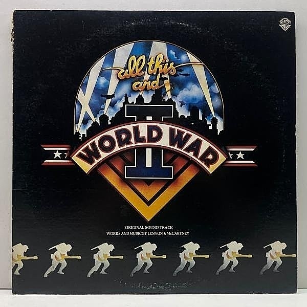 レコードメイン画像：美盤!! '76年 初版 日オリジナル 2LP 大判ポスター All This And World War II (Warner) ビートルズカヴァー集 KEITH MOON, ROD STEWART 他
