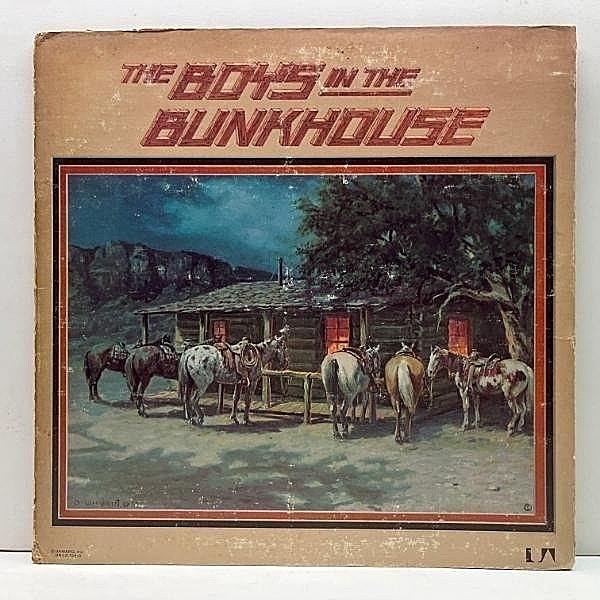 レコードメイン画像：【ロサンゼルス住民を集めたマイナーSWING好作】良好盤!! USオリジ THE BOYS IN THE BUNKHOUSE ('77 UA) 強固なトロピカルGROOVEも収録！
