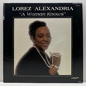 レコード画像：LOREZ ALEXANDRIA / A Woman Knows