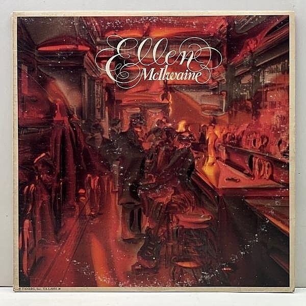 レコードメイン画像：【至福のメロウグルーヴ】良好盤!! USオリジナル ELLEN McILWAINE Same ('78 United Artists) FREE SOUL 名作 エレン・マキルウェイ LP