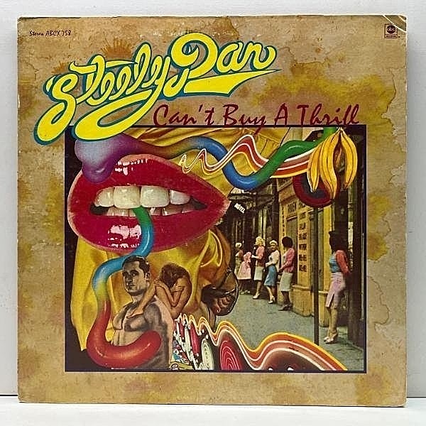 レコードメイン画像：美盤!! USオリジナル 初版 マルチ箱・黒ラベル STEELY DAN Can't Buy A Thrill ('72 abc) H刻印＝Hollywood Pressing / ABC直線表記