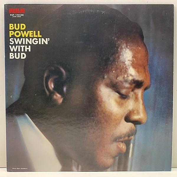 レコードメイン画像：美盤!!【MONO】国内 BUD POWELL Swingin' With Bud (RCA RGP-1092) JPN 70sプレス 50年代中期の快演 w/ GEORGE DUVIVIER, ART TAYLOR