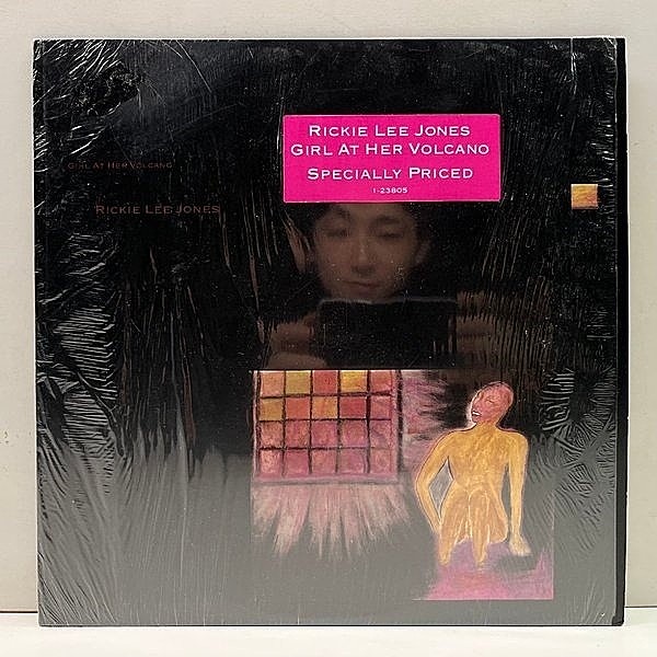 レコードメイン画像：ハイプシール残!シュリンク美品! SLM刻印 USオリジナル RICKIE LEE JONES Girl At Her Volcano ('83 Warner) arr. NICK DeCARO 絶品Live