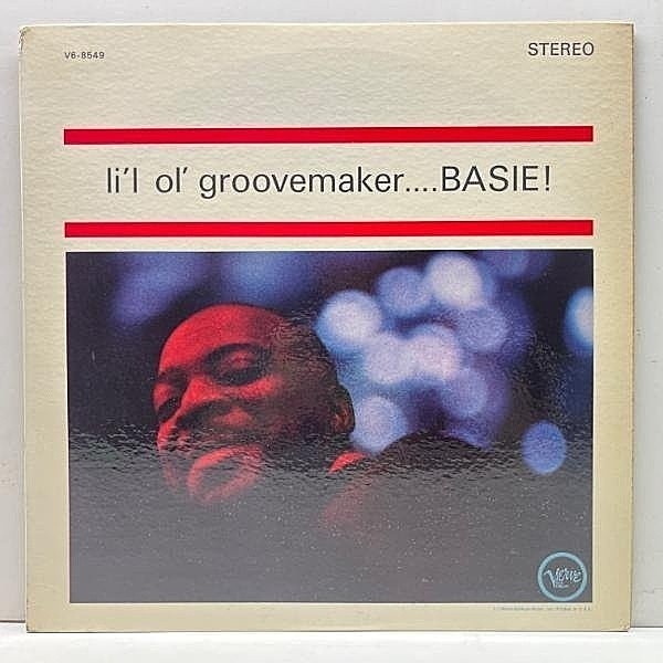 レコードメイン画像：USオリジナル COUNT BASIE Li'l Ol' Groovemaker... Basie! ('63 Verve) カウント・ベイシー w/QUINCY JONESの作編曲 リッチな共演