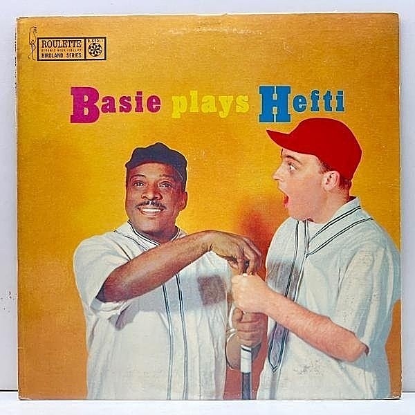 レコードメイン画像：USオリジナル MONO 初版マルチバー 深溝 COUNT BASIE Plays Hefti ('58 Roulette) カウント・ベイシー w/ Neal Hefti 痛快なスウィング好盤