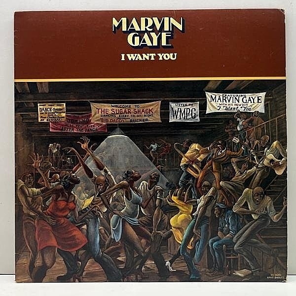 レコードメイン画像：USオリジナル【4曲表記初回ジャケ／MR刻印】MARVIN GAYE I Want You ('76 Tamla) JAY-Z サンプリング LEON WARE prod. || DAVID T. WALKER