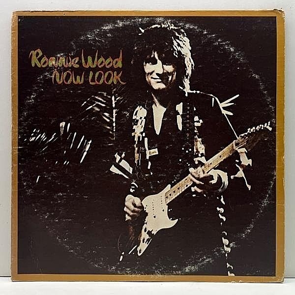 レコードメイン画像：【ドラムブレイク】USオリジ 初版パームツリー RONNIE WOOD Now Look ('75 Warner) BOBBY WOMACK, KEITH RICHARDS 参加 ANN PEEBLESカバー