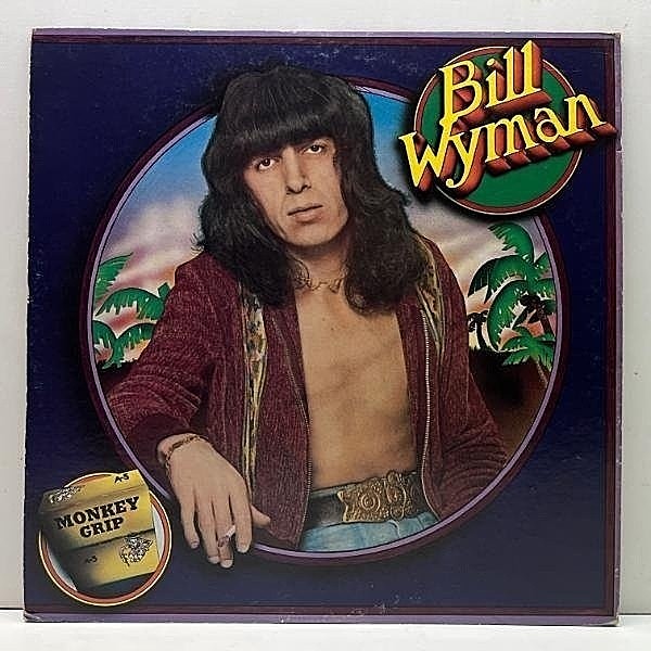 レコードメイン画像：【w/Leon Russell, Lowell George】'74年 オリジナル BILL WYMAN Monkey Grip (Rolling Stones) ビル・ワイマン モンキー・グリップ 国内盤