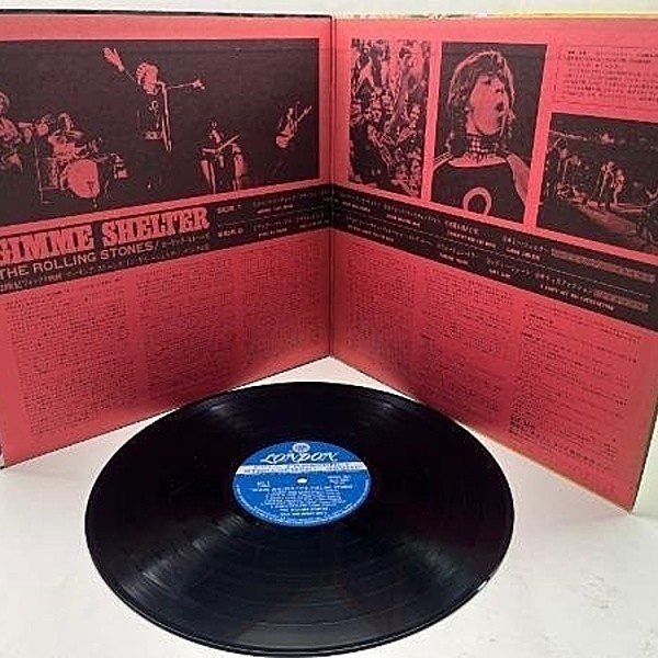 Rolling Stones Gimme Shelter 英盤LP 1stプレス Rolling Stones Gimme