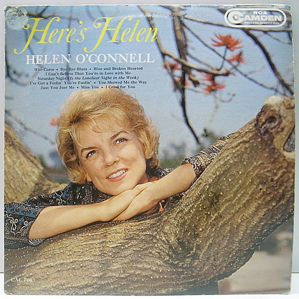 レコードメイン画像：美盤!! 深溝 MONO オリジナル HELEN O'CONNELL Here's Helen ('62 RCA Camden) ヘレン・オコネル ジャズVo.