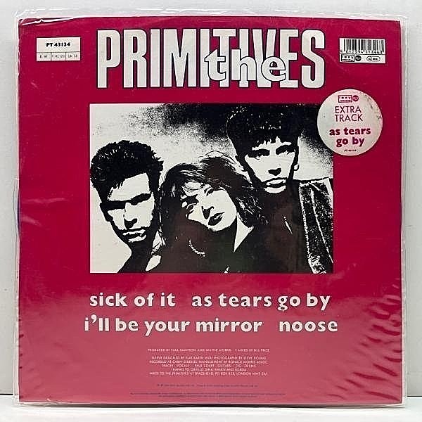 レコードメイン画像：80s CANDY POP 名曲 UKオリジナル 12インチ ブルーヴァイナル仕様 THE PRIMITIVES Sick Of It ('89 RCA) 英 ギターポップ 45RPM.