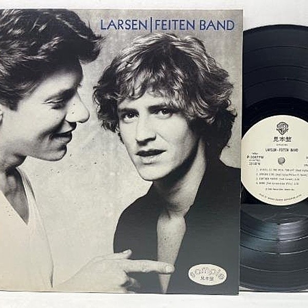 レコードメイン画像：【AOR名盤】美盤!! 白プロモ［見本盤／非売品］日オリジナル LARSEN-FEITEN BAND Same (Warner P-10877W) アーバンレゲエ名曲等 FULL MOON