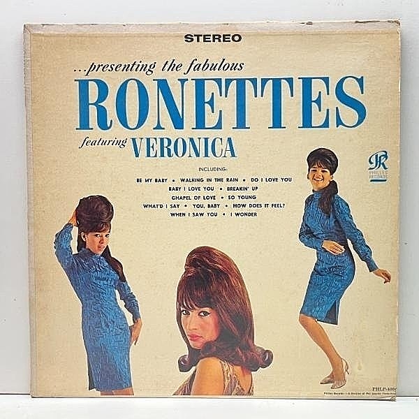 レコードメイン画像：Rare!! STEREO【Capitol Club Issue】THE RONETTES Presenting The Fabulous Ronettes Featuring Veronica (Philles ST-90721) ロネッツ
