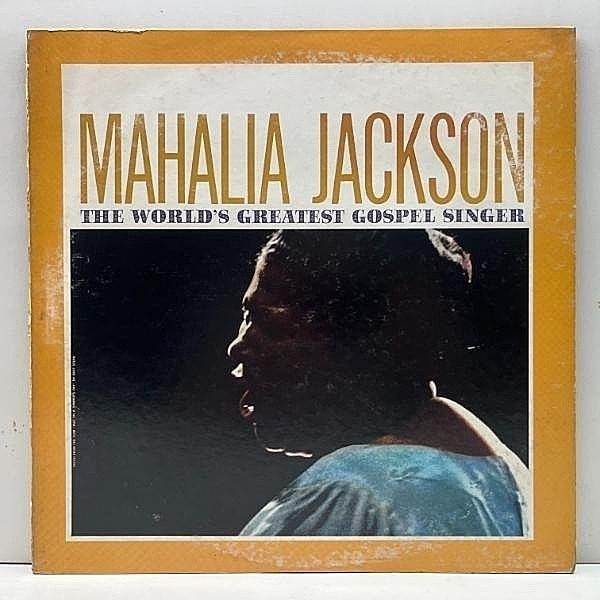 レコードメイン画像：良好盤!! MAHALIA JACKSON The World's Greatest Gospel Singer (20AP 1824) マヘリア・ジャクソン Best ベスト 聖者の行進