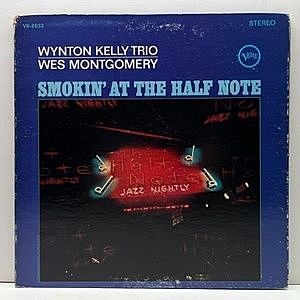 レコード画像：WYNTON KELLY / WES MONTGOMERY / Smokin' At The Half Note