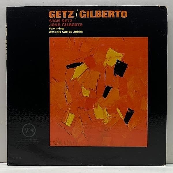 レコードメイン画像：美盤!!【MONO＆コーティング】USオリジ STAN GETZ JOAO GILBERTO feat ANTONIO CARLOS JOBIM (Verve V-8545) ゲッツ ジルベルト 米モノラル
