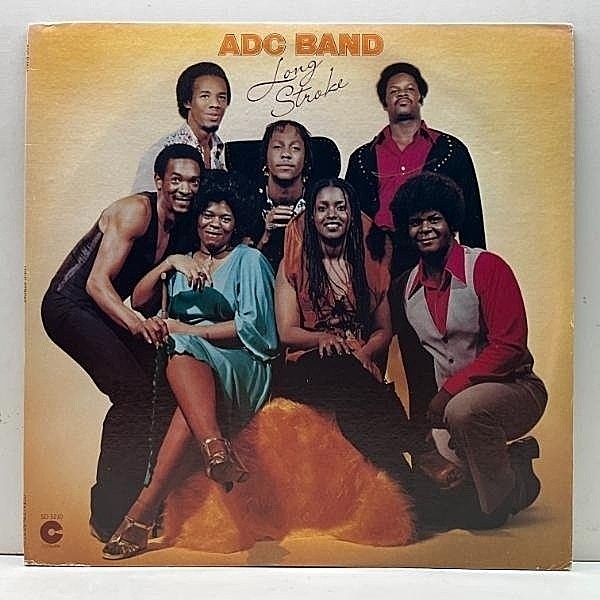 レコードメイン画像：超重量の骨太ドラム搭載！漆黒MELLOWファンクなど 良好品!! USオリジナル ADC BAND 1st. アルバム ('78 Cotillion) FAT MELLOW DISCO FUNK