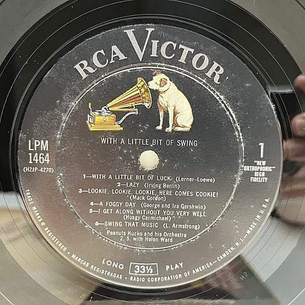 HELEN WARD / PEANUTS HUCKO / With A Little Bit Of Swing (LP
