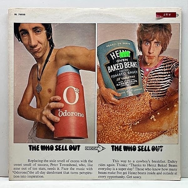 レコードメイン画像：USオリジナル 初版マルチバー 黒ツヤ THE WHO Sell Out ('67 Decca) ザ・フー 3rd.アルバム 架空のラジオ局をテーマにした初のコンセプト作