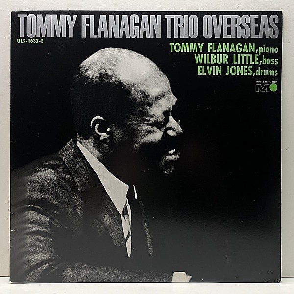 レコードメイン画像：美品!!【MONO】TOMMY FLANAGAN TRIO Overseas (Metronome) JPN 70sプレス Diffジャケ仕様 トミー・フラナガン・トリオ／オーヴァー・シーズ