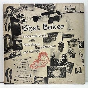 レコード画像：CHET BAKER / Sings And Plays With Bud Shank, Russ Freeman And Strings