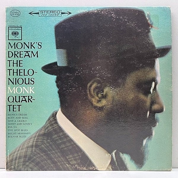 レコードメイン画像：初版 黒レター 2eye USオリジナル THELONIOUS MONK Monk's Dream ('63 Columbia) w/ CHARLES ROUSE モンク・カルテットのベスト演奏