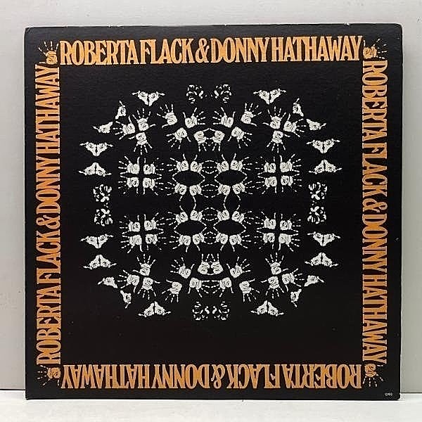 レコードメイン画像：良好品!! USオリジナル 初版 1841BROADWAYアド ROBERTA FLACK & DONNY HATHAWAY ('72 Atlantic) CRC, Club Edition 名コンビの共演 LP
