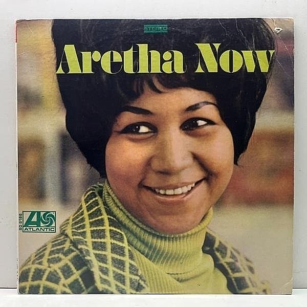 レコードメイン画像：レア!良好盤! 初版 3色ラベ USオリジナル ARETHA FRANKLIN Aretha Now ('68 Atlantic) 両マト1B 名曲 Think, You Send Me 他 不朽の名作 LP
