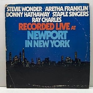 レコード画像：VARIOUS / Recorded Live At Newport In New York