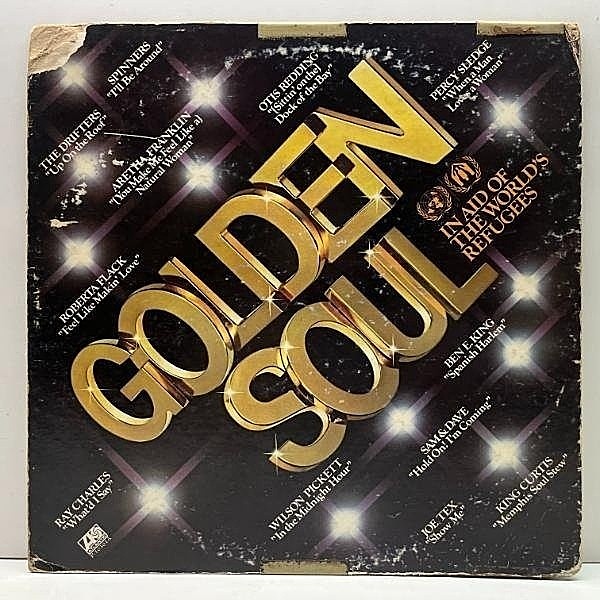 レコードメイン画像：ICE CUBE, KOOL G RAP サンプリング ネタ '76年 初版 日オリジナル VARIOUS Golden Soul (Atlantic) ノーザンソウル 名曲 DRUM BREAK