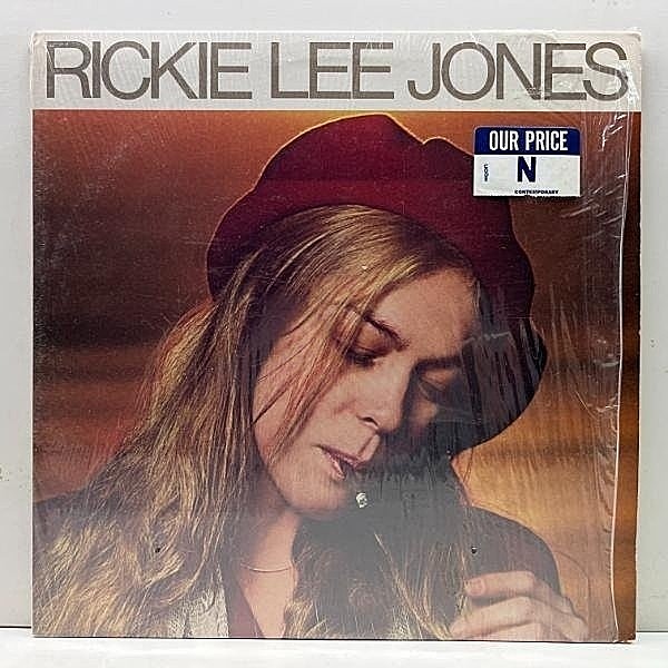 レコードメイン画像：シュリンク美品!! USオリジナル 初版 横縞ボーダー RICKIE LEE JONES 1st インナー完品 リッキー・リー・ジョーンズ 浪漫 米SSW 優秀録音
