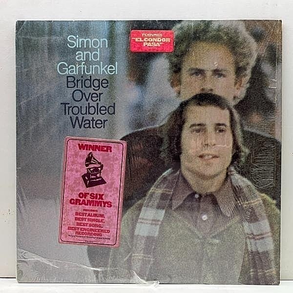 レコードメイン画像：【w./Grammy Sticker】シュリンク美品!! US初期プレス SIMON & GARFUNKEL Bridge Over Troubled Water (Columbia) 明日に架ける橋 LP