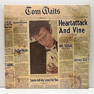 レコード画像：TOM WAITS / Heartattack And Vine