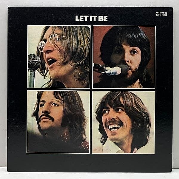 レコードメイン画像：'71年 国内初期プレス 見開きGF仕様 THE BEATLES Let It Be (Apple AP-80189) 東芝音工 ¥2,000表記 黒インナー付属 ビートルズ LP