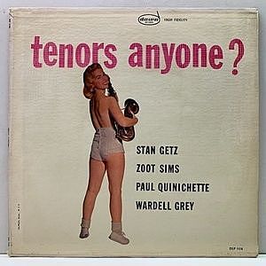 レコード画像：STAN GETZ / ZOOT SIMS / WARDELL GREY / PAUL QUINICHETTE / Tenors Anyone?