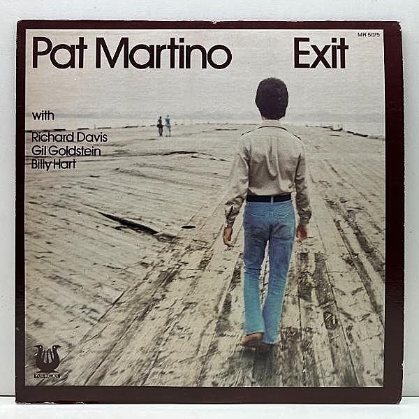 レコードメイン画像：良好!! USオリジナル PAT MARTINO Exit ('77 Muse MR 5075) パット・マルティーノ w/ Gil Goldstein, Richard Davis, Jabali Billy Hart