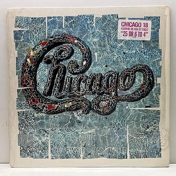 レコードメイン画像：シュリンク良好!! USオリジナル 手書きDMM刻印 CHICAGO 18 ('86 Warner) DAVID FOSTER prod. 名曲 Will You Still Love Me? など シカゴ LP