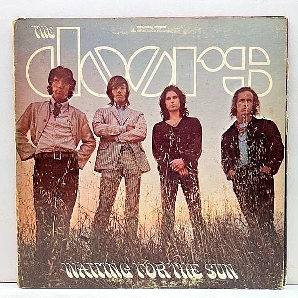 レコードメイン画像：良好盤!! US初期プレス Wマーク無し 蝶ラベ THE DOORS Waiting For The Sun ('68 Elektra) GFユニパック仕様 ドアーズ 日の出を待って LP