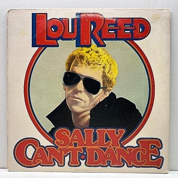 レコードメイン画像：美盤!! 初版Dynaflex 橙ラベル USオリジナル LOU REED Sally Can't Dance ('74 RCA CPL1-0611) ルー・リード 死の舞踏 初回プレス LP