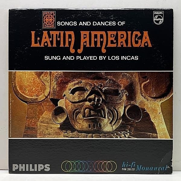 レコードメイン画像：良好盤!! EUオリジ MONO 深溝 LOS INCAS Songs And Dances Of Latin America サイモン&ガーファンクル／El Condor Pasa 元ネタTrack収録！