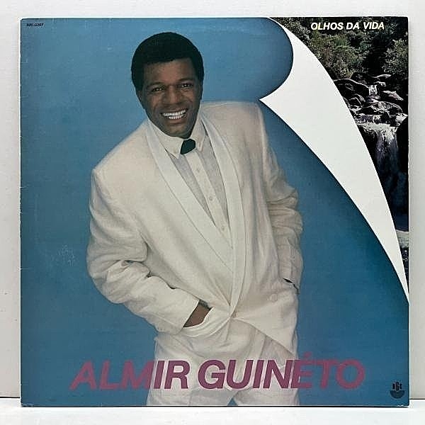 レコードメイン画像：良好品!! ブラジル・オリジナル ALMIR GUINETO Olhos Da Vida (RGE / 320.6007) 80s マイナーLATINサンバ 傑作！FUNDO DE QUINTAL
