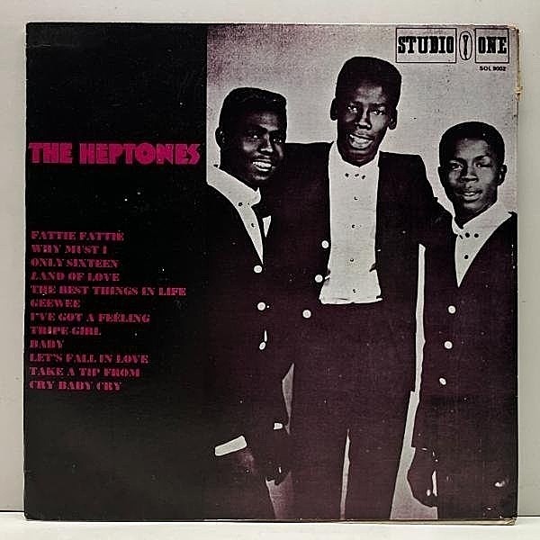 レコードメイン画像：【Rocksteady名盤】JAプレス THE HEPTONES S.T (Studio One SOL 9002) ヘプトーンズ 1st デビュー作 ロックステディ ソウル・レゲエ