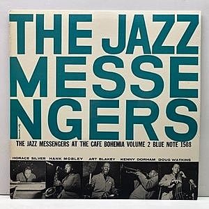 レコード画像：JAZZ MESSENGERS / At The Cafe Bohemia Volume 2