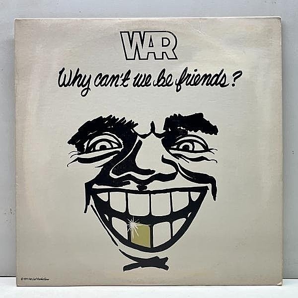 レコードメイン画像：USオリジナル WAR Why Can't We Be Friends? 仲間よ目をさませ BEASTIE BOYS Low Rider ／ 小沢健二 Smile Happy ほか サンプリング ネタ