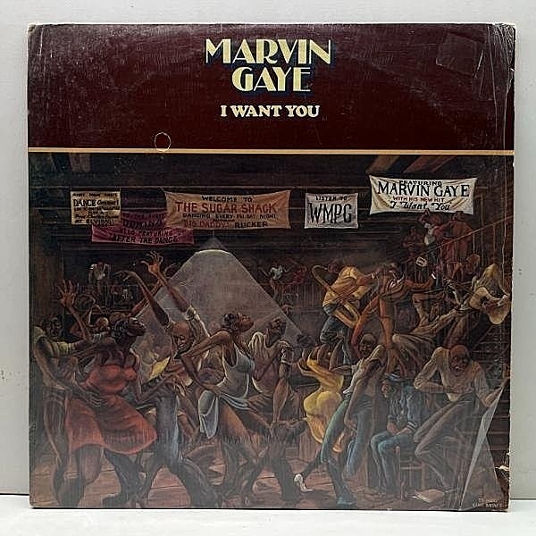 レコードメイン画像：シュリンク極美盤!! USオリジナル 4曲表記初回ジャケ MR刻印 MARVIN GAYE I Want You ('76 Tamla) JAY-Z サンプリング LEON WARE prod.